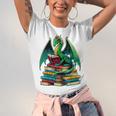Book Dragon Reading Books Unisex Jersey T-Shirt