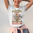 Book Lover Reading Bookish Floral Reading Powers Imagination Unisex Jersey T-Shirt Book Lover Reading Bookish Floral Reading Powers Imagination Unisex Jersey T-Shirt
