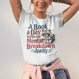 Book Lovers a Book a Day Keeps The Mental Breakdown Away Unisex Jersey T-Shirt Book Lovers a Book a Day Keeps The Mental Breakdown Away Unisex Jersey T-Shirt