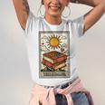 Book Reading Tarot Card The Reader Unisex Jersey T-Shirt Book Reading Tarot Card The Reader Unisex Jersey T-Shirt