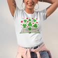 Book With Shamrocks Librarian Saint Patrick's Day Kids Unisex Jersey T-Shirt Book With Shamrocks Librarian Saint Patrick's Day Kids Unisex Jersey T-Shirt