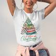 All Booked For Christmas Book Xmas Tree Lights Reading Girly Unisex Jersey T-Shirt All Booked For Christmas Book Xmas Tree Lights Reading Girly Unisex Jersey T-Shirt