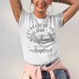 Books I Believe In Love At First Chapter Book Lover Unisex Jersey T-Shirt