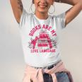 Books Are My Love Language Valentine Book Lover Unisex Jersey T-Shirt Books Are My Love Language Valentine Book Lover Unisex Jersey T-Shirt