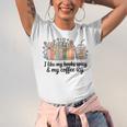 I Like My Books Spicy & My Coffee Icy Lover Bookworm Unisex Jersey T-Shirt