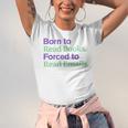 Born To Read Books Forced To Read Emails Apparel Unisex Jersey T-Shirt Born To Read Books Forced To Read Emails Apparel Unisex Jersey T-Shirt