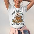 Bury Me With My Books Ghost Tee Unisex Jersey T-Shirt