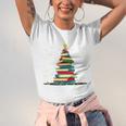 Christmas Tree Of Books Holiday Unisex Jersey T-Shirt Christmas Tree Of Books Holiday Unisex Jersey T-Shirt