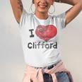 Clifford The Big Red Dog I Heart Clifford Childrens Books Unisex Jersey T-Shirt Clifford The Big Red Dog I Heart Clifford Childrens Books Unisex Jersey T-Shirt