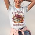 Cozy Readers Book Society Fall Autumn Floral Pumpkin Season Unisex Jersey T-Shirt Cozy Readers Book Society Fall Autumn Floral Pumpkin Season Unisex Jersey T-Shirt