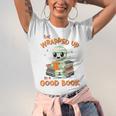Cute Halloween Teacher Librarian Mummy Reading Books Unisex Jersey T-Shirt Cute Halloween Teacher Librarian Mummy Reading Books Unisex Jersey T-Shirt