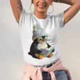 Cute Penguin Reading Book Faux-Crochet Print Unisex Jersey T-Shirt Cute Penguin Reading Book Faux-Crochet Print Unisex Jersey T-Shirt