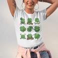 Cute Shamrock Reading St Patricks Day Teacher Book Lovers Unisex Jersey T-Shirt Cute Shamrock Reading St Patricks Day Teacher Book Lovers Unisex Jersey T-Shirt
