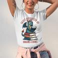 Dark Romance Romantasy Easily Distracted By Dragons & Books Unisex Jersey T-Shirt