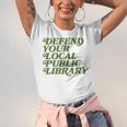 Defend Your Local Public Library For Book Lovers Unisex Jersey T-Shirt Defend Your Local Public Library For Book Lovers Unisex Jersey T-Shirt