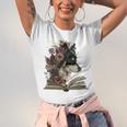 Dog Book Flower Unisex Jersey T-Shirt Dog Book Flower Unisex Jersey T-Shirt