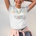 Drink Coffee Read Books Be Happy Unisex Jersey T-Shirt Drink Coffee Read Books Be Happy Unisex Jersey T-Shirt