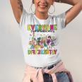 Everyone Communicates Differently Book Teacher Outfit Unisex Jersey T-Shirt
