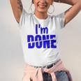 I'm Done Sarcastic Introvert Introversion Unisex Jersey T-Shirt