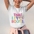 Just a Girl Who Loves Books Reader Girls Bookish Women Unisex Jersey T-Shirt Just a Girl Who Loves Books Reader Girls Bookish Women Unisex Jersey T-Shirt