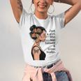 Just a Girl Who Has Tattoos And Love Books Tattooed Inked Unisex Jersey T-Shirt