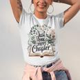 Just One More Chapter Bookish Book Reading Botanical Unisex Jersey T-Shirt Just One More Chapter Bookish Book Reading Botanical Unisex Jersey T-Shirt