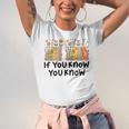 If You Know You Know 6 7 Reading Books Merry Christmas Unisex Jersey T-Shirt