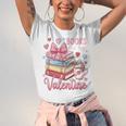 Librarian Books Are My Valentine Teacher Valentines Teach Unisex Jersey T-Shirt Librarian Books Are My Valentine Teacher Valentines Teach Unisex Jersey T-Shirt