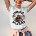 Love God Drink Coffee Read Books – Vintage Spiritual Reading Unisex Jersey T-Shirt Love God Drink Coffee Read Books – Vintage Spiritual Reading Unisex Jersey T-Shirt