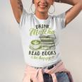 Matcha Green Tea Latte Drink Matcha Read Books Be Happy Unisex Jersey T-Shirt Matcha Green Tea Latte Drink Matcha Read Books Be Happy Unisex Jersey T-Shirt