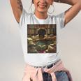 Melanin Afro Women Educated Reading Book History Girls Unisex Jersey T-Shirt