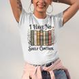 I Have No Shelf Control Flower Book Bookish Unisex Jersey T-Shirt