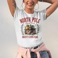 North Pole Book Club Hot Cocoa Bookworm Christmas Xmas Unisex Jersey T-Shirt