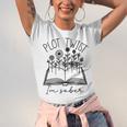Plot Twist I'm Sober Women's Sobriety Book Reading Literary Unisex Jersey T-Shirt