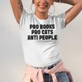 PRO Books PRO Cats Anti People Unisex Jersey T-Shirt PRO Books PRO Cats Anti People Unisex Jersey T-Shirt