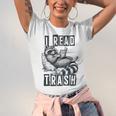 Racoon Reading Spicy Smutty Book Booktok I Read Trashy Books Unisex Jersey T-Shirt Racoon Reading Spicy Smutty Book Booktok I Read Trashy Books Unisex Jersey T-Shirt