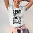 Read More Books Ghost Halloween Reading Teacher Literacy Unisex Jersey T-Shirt