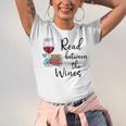 Read Between The Wines Im Just a Girl Who Loves Books & Wine Unisex Jersey T-Shirt Read Between The Wines Im Just a Girl Who Loves Books & Wine Unisex Jersey T-Shirt