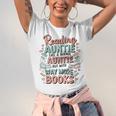 Reading Auntie Book Lover For Bookworm Aunt Unisex Jersey T-Shirt