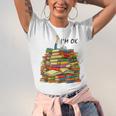 Reading Books Librarian Reader Nerd I'm Ok Teacher School Unisex Jersey T-Shirt Reading Books Librarian Reader Nerd I'm Ok Teacher School Unisex Jersey T-Shirt