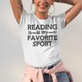 Reading Is My Favorite Sport Bookish Book-Club Bookworm Unisex Jersey T-Shirt Reading Is My Favorite Sport Bookish Book-Club Bookworm Unisex Jersey T-Shirt