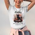 Reading Because Murder Is Wrong Books And Cats Book Lovers Unisex Jersey T-Shirt