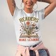 Reading Squad Book Lover Bookish Floral Readers Make Leaders Unisex Jersey T-Shirt Reading Squad Book Lover Bookish Floral Readers Make Leaders Unisex Jersey T-Shirt