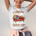Smutty Book Lover I Like My Fictional Men Spicy Book Unisex Jersey T-Shirt