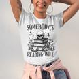 Somebody's Smut Reading Wife Smutty Book Lovers Unisex Jersey T-Shirt Somebody's Smut Reading Wife Smutty Book Lovers Unisex Jersey T-Shirt