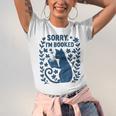 Sorry I'm Booked Cat Reading Book Boho Flowers Vintage Unisex Jersey T-Shirt Sorry I'm Booked Cat Reading Book Boho Flowers Vintage Unisex Jersey T-Shirt