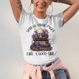 Spread Those Pages Like A Good Girl Dark Romance Spicy Books Unisex Jersey T-Shirt