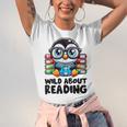 Wild About Reading Book Lover Penguin Unisex Jersey T-Shirt