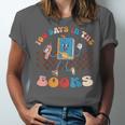 100 Days In The Books Celebration Retro School Unisex Jersey T-Shirt 100 Days In The Books Celebration Retro School Unisex Jersey T-Shirt