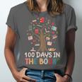 100 Days In The Books Reading Teacher Cute Book Lover Unisex Jersey T-Shirt 100 Days In The Books Reading Teacher Cute Book Lover Unisex Jersey T-Shirt